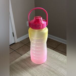 NWOT … Motivational “64 Oz.” Water Bottle